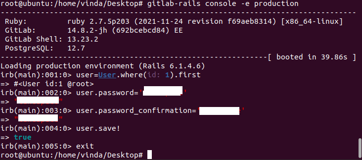 gitlab-reset-password